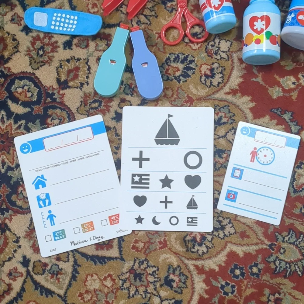 Melissa And Doug Children's Doctor Vet Play Set with Accessories